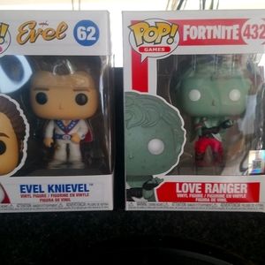 EVEL KNIEVEL n LOVE RANGER of FORTNITE BUNDLE
